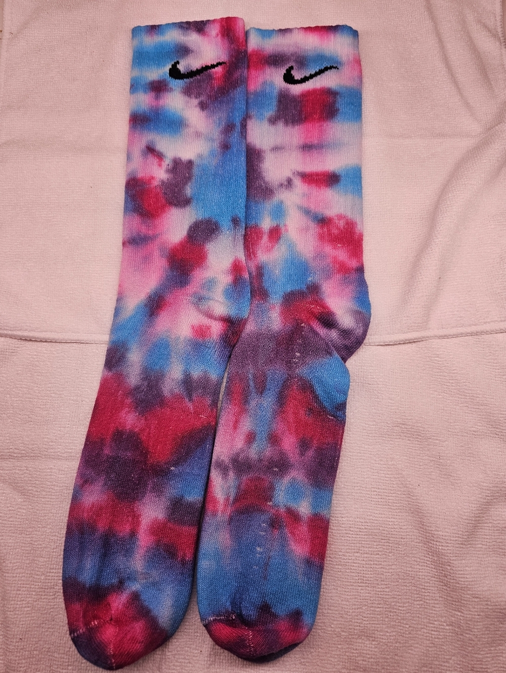 ✨️🌙Nike Socks Custom Tye Dye "Galaxy Dreams"✨️🌙
